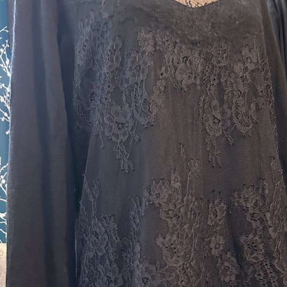 BEAUTIFUL, TIBI black sweater with sheer detail around the chest area. Size M - Picture 12 of 15